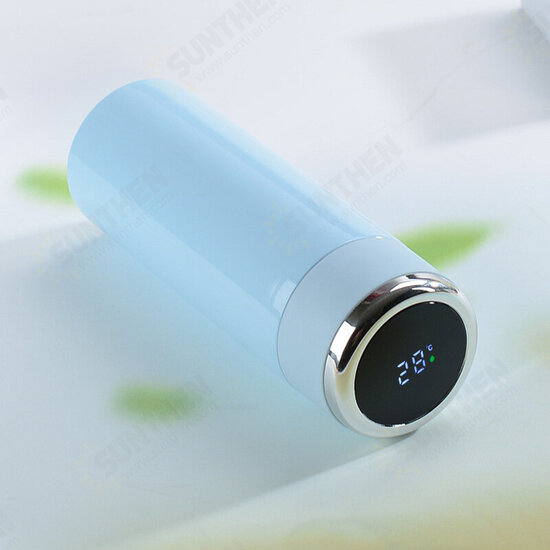 400ML Intelligent Insulation Cup Temperature Display Stainless Steel Water Cup Portable Mini Gradient Color Winter Insulation Cups Gifts 400ML Intelligent Insulation Cup Temperature Display Stainless Steel Water Cup Portable Mini Gradient Color Winter Insulation Cups Gifts