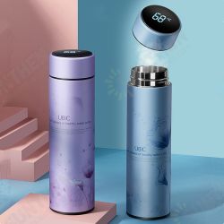 450ML Vacuum Cup Colorful Temperature Display Water Bottle Traveling 304 Stainless Steel Water Cup 450ML Vacuum Cup Colorful Temperature Display Water Bottle Traveling 304 Stainless Steel Water Cup