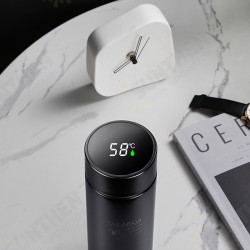 500ML Intelligent Insulation Cup Temperature Display Stainless Steel Insulation Vacuum Bottle Portable Leak Proof Insulation Kettle 500ML Intelligent Insulation Cup Temperature Display Stainless Steel Insulation Vacuum Bottle Portable Leak Proof Insulation Kettle