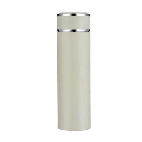 500ml Vacuum Thermos Portable Travel Frosted Sport Water Bottle 304 Stainless Steel Insulated Cup