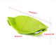 Durable Silicone Pan Strainer Colanders Wash Fruit Vegetables Pasta Kitchen Tools Gadgets Wash Bag