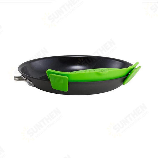 Durable Silicone Pan Strainer Colanders Wash Fruit Vegetables Pasta Kitchen Tools Gadgets Wash Bag