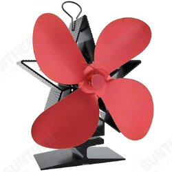 Fireplace 5 Blade Heat Powered Stove Fan komin Log Wood Burner Eco Friendly Quiet Fan Home Efficient Heat Distribution Fireplace 5 Blade Heat Powered Stove Fan komin Log Wood Burner Eco Friendly Quiet Fan Home Efficient Heat Distribution