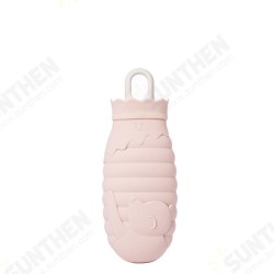 Honeypot Bear Warm Water Bag Water Injection Silicone Portable Hot Water Bottle Hand Warmer Honeypot Bear Warm Water Bag Water Injection Silicone Portable Hot Water Bottle Hand Warmer