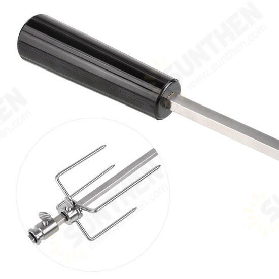 Outdoor Automatic Eletric BBQ Grill Rotisserie Motor Stainless Steel Barbecue Rack Rotating Fork Kits Machine EU/US/AU Plug Outdoor Automatic Eletric BBQ Grill Rotisserie Motor Stainless Steel Barbecue Rack Rotating Fork Kits Machine EU/US/AU Plug