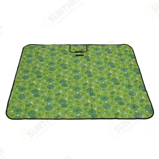 Waterproof 600D Oxford Picnic Blanket Tent Mat Pad Travel Hamper Basket Bag