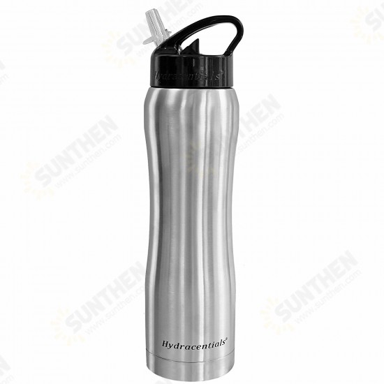 Insulated Stainless Steel Sports Water Bottle Leakproof 550ml Vacuum Thermos Cup Insulated Stainless Steel Sports Water Bottle Leakproof 550ml Vacuum Thermos Cup