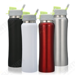 Insulated Stainless Steel Sports Water Bottle Leakproof 550ml Vacuum Thermos Cup Insulated Stainless Steel Sports Water Bottle Leakproof 550ml Vacuum Thermos Cup