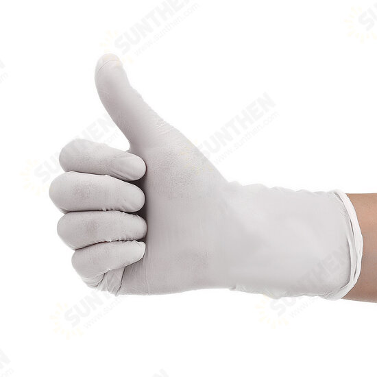50*Pcs Disposable PVC BBQ Gloves Waterproof Safety Glove