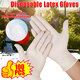 100*Pcs Disposable PVU BBQ Gloves Waterproof Safety Tableware Gloves