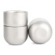 1 Pcs 150ml Water Cup Pure Titanium Camping Travel Portable Tea Cup Double Anti-scalding Cup