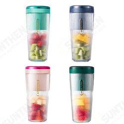 MR9800 300ML Portable Juicer Blender Wireless Charge Smoothie Blender Outdoor Travel Juice Maker Fruit Mixers