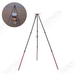 Multifunction Camping BBQ Tripod Bonfire Portable Hanging Water Jugs Bracket Detachable Barbecue Cookware Multifunction Camping BBQ Tripod Bonfire Portable Hanging Water Jugs Bracket Detachable Barbecue Cookware