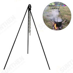 Multifunction Camping Bonfire Tripod Portable Hanging Water Jugs Bracket Detachable BBQ Cookware Multifunction Camping Bonfire Tripod Portable Hanging Water Jugs Bracket Detachable BBQ Cookware