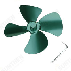 Multiple Colour Aluminum Alloy Quiet 4 Blade Fan Stove Fan Fireplace Fan Outdoor Fan Multiple Colour Aluminum Alloy Quiet 4 Blade Fan Stove Fan Fireplace Fan Outdoor Fan