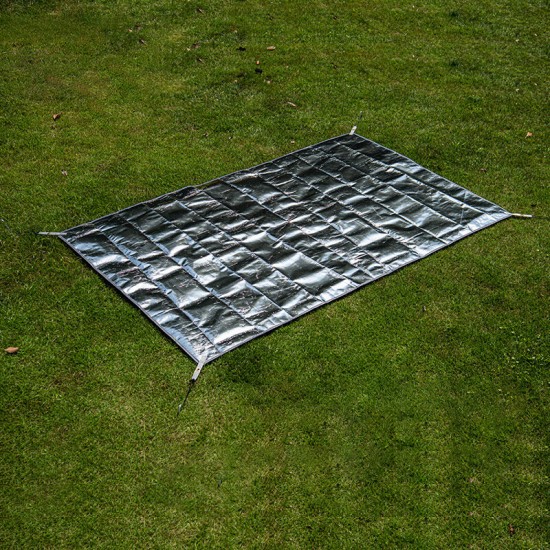 125/160/180x200cm Multifunction Picnic Mat 3 Layers Waterproof Aluminum Foil Mat Sunshading Canopy