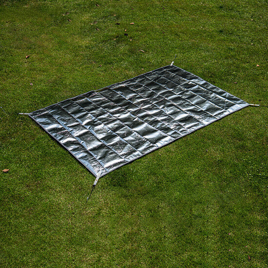 125/160/180x200cm Multifunction Picnic Mat 3 Layers Waterproof Aluminum Foil Mat Sunshading Canopy