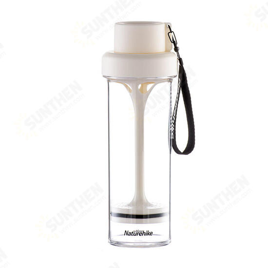 NH19S003-B 400ml Bottle Tea Water Seperation Tritan Filter Cup BPA Sports Travel