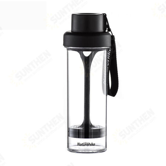 NH19S003-B 400ml Bottle Tea Water Seperation Tritan Filter Cup BPA Sports Travel