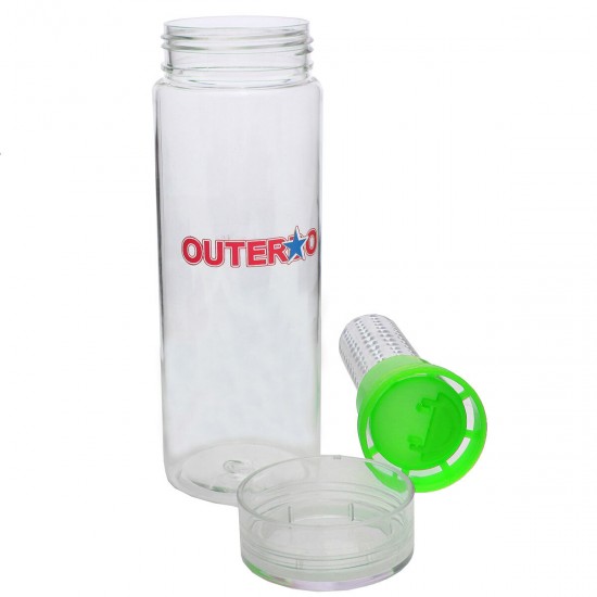 780ml Plastic Water Bottles Filter Water Cups Large Capacity Fruit Cups Outdoor Sports Cups for Adult Children