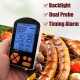 Outdoor BBQ Cooking Digital LCD Remote Thermometer with Built-in Timer Alarm AAA Battery Outdoor BBQ Cooking Digital LCD Remote Thermometer with Built-in Timer Alarm AAA Battery
