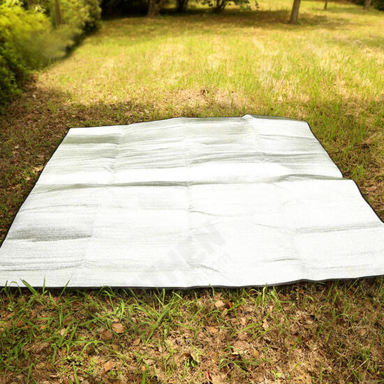 Outdoor Double-sided Tent Mat Aluminum Film Pad Waterproof Camping Picnic Blanket