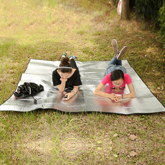 Outdoor Double-sided Tent Mat Aluminum Film Pad Waterproof Camping Picnic Blanket Outdoor Double-sided Tent Mat Aluminum Film Pad Waterproof Camping Picnic Blanket