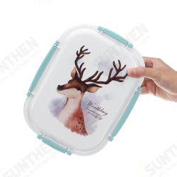 Outdoor Picnic Bento Box Stainless Steel Thermal Food Container Lunch Box 3/4 Grid Japanese Color Pattern Outdoor Picnic Bento Box Stainless Steel Thermal Food Container Lunch Box 3/4 Grid Japanese Color Pattern