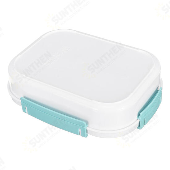 Outdoor Picnic Bento Box Stainless Steel Thermal Food Container Lunch Box 3/4 Grid Japanese Color Pattern