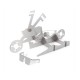 Portable Chicken Roaster Rack Barbecue Grill Oven Chicken Duck Holder Motorcycle Shape BBQ Stainless Steel Rack Tool Portable Chicken Roaster Rack Barbecue Grill Oven Chicken Duck Holder Motorcycle Shape BBQ Stainless Steel Rack Tool