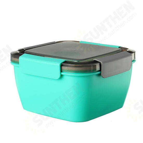 Portable Sealed Divider Bento Lunch Box Container Leak-Proof Food Stroage Case Camping BBQ Tableware