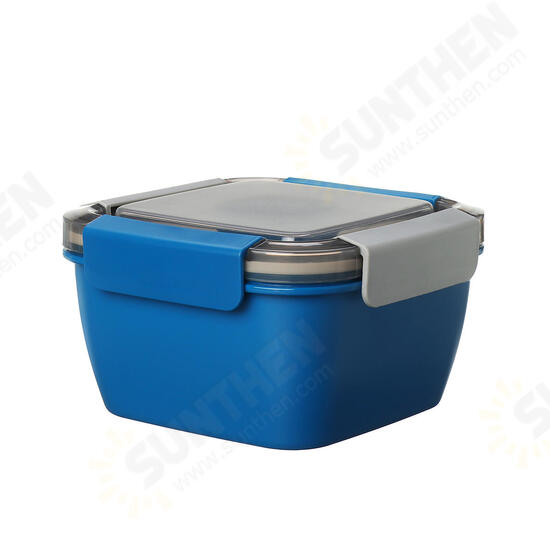 Portable Sealed Divider Bento Lunch Box Container Leak-Proof Food Stroage Case Camping BBQ Tableware