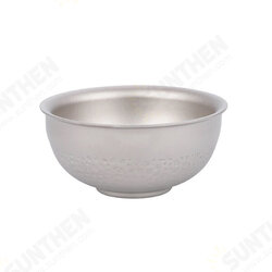 60ml Double Layer Titanium Alloy Coffee Cup Portable Travel Tableware Tea Cup