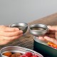 60ml Double Layer Titanium Alloy Coffee Cup Portable Travel Tableware Tea Cup