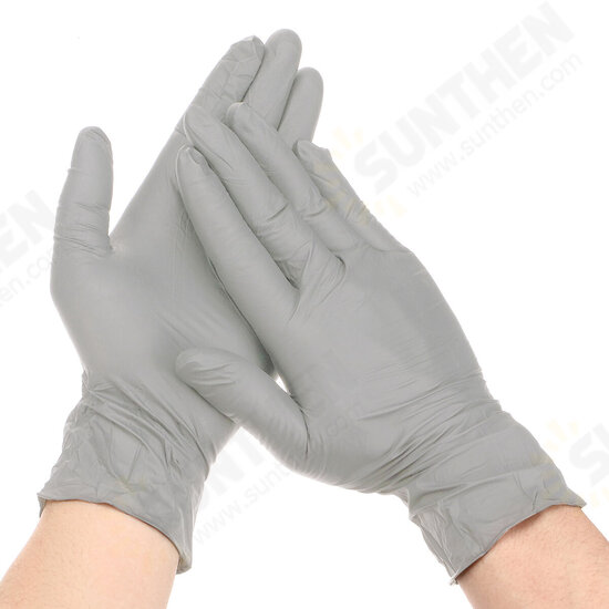 S/M/L 100Pcs Disposable Gloves Nitrile Sterile Glove for Picnic Food Cleaning