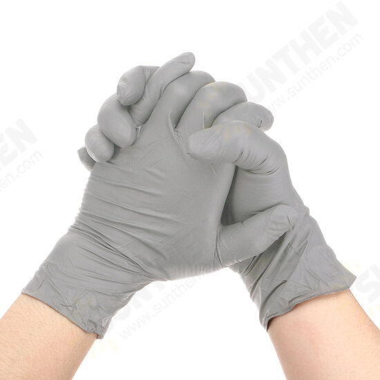 S/M/L 100Pcs Disposable Gloves Nitrile Sterile Glove for Picnic Food Cleaning