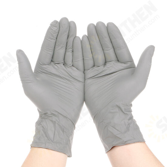 S/M/L 100Pcs Disposable Gloves Nitrile Sterile Glove for Picnic Food Cleaning