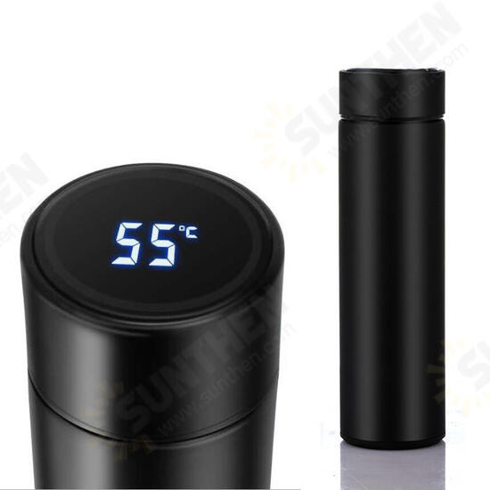 500ml Vacuum thermos LCD Temperature Display Water Bottle Stainless Steel Double Wall Insulated Cup 500ml Vacuum thermos LCD Temperature Display Water Bottle Stainless Steel Double Wall Insulated Cup