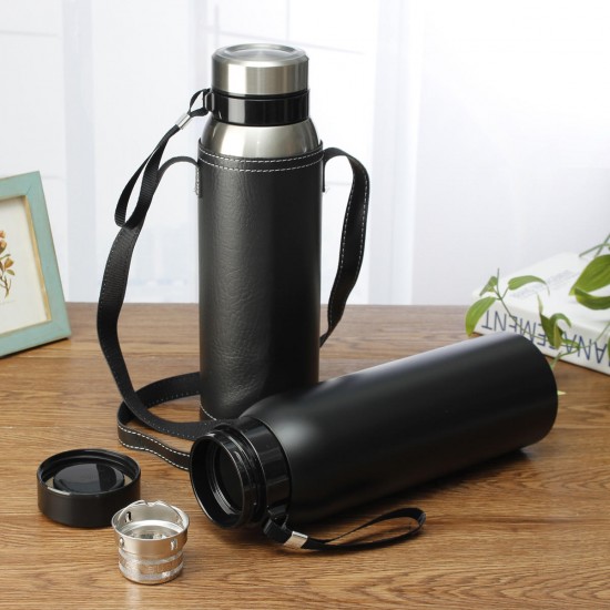 Stainless Steel Vacuum Pot Insulated Drinks Flask Mug 750/1100/1500ML Water Bottle