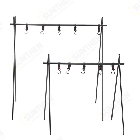 Ultralight Hanging Rack Folding Cookware Storage Triangle Racks Clothes Shelf Up to 8kg Outdoor Camping Picnic Travel Ultralight Hanging Rack Folding Cookware Storage Triangle Racks Clothes Shelf Up to 8kg Outdoor Camping Picnic Travel