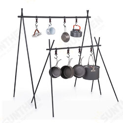 Ultralight Hanging Rack Folding Cookware Storage Triangle Racks Clothes Shelf Up to 8kg Outdoor Camping Picnic Travel Ultralight Hanging Rack Folding Cookware Storage Triangle Racks Clothes Shelf Up to 8kg Outdoor Camping Picnic Travel