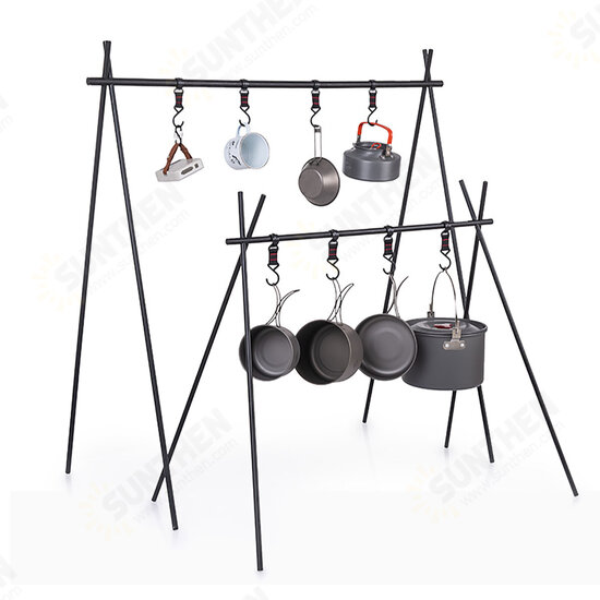 Ultralight Hanging Rack Folding Cookware Storage Triangle Racks Clothes Shelf Up to 8kg Outdoor Camping Picnic Travel Ultralight Hanging Rack Folding Cookware Storage Triangle Racks Clothes Shelf Up to 8kg Outdoor Camping Picnic Travel