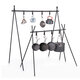 Ultralight Hanging Rack Folding Cookware Storage Triangle Racks Clothes Shelf Up to 8kg Outdoor Camping Picnic Travel