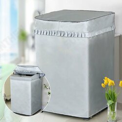 Washing Machine Dustproof Zipper Cover Turbine Roller Washer Sunscreen Waterproof Protector Washing Machine Dustproof Zipper Cover Turbine Roller Washer Sunscreen Waterproof Protector