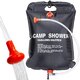 10/20L Outdoor Shower Bag Solar Heating Bathing Bag Removable Hose Folding Portable Hot Water Bag Camping Climbing Travel