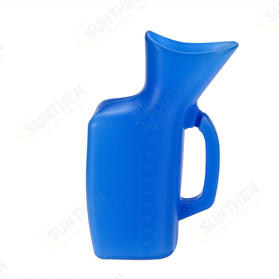 1200ML Portable Urinal Handheld Urinal Thickened Plastic Urinal Outdoor Medical Men And Women Available