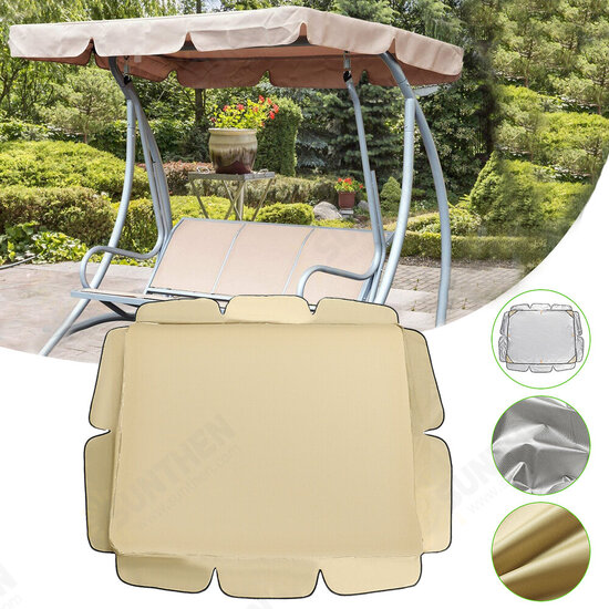 190T Polyester Swing Chair Cover Rainproof Sunshade Awning Swing Protector Cover 190T Polyester Swing Chair Cover Rainproof Sunshade Awning Swing Protector Cover