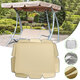 190T Polyester Swing Chair Cover Rainproof Sunshade Awning Swing Protector Cover 190T Polyester Swing Chair Cover Rainproof Sunshade Awning Swing Protector Cover