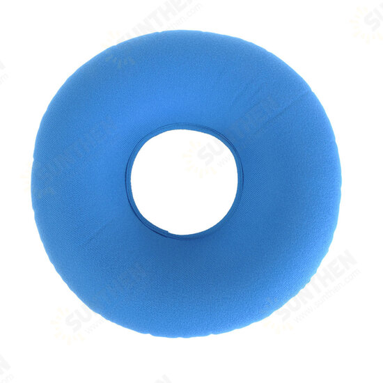 36x13CM Round Inflatable Cushion Seat Pad Massage Cushion Mat Hemorrhoid Pillow With Pump for Office Workers Students