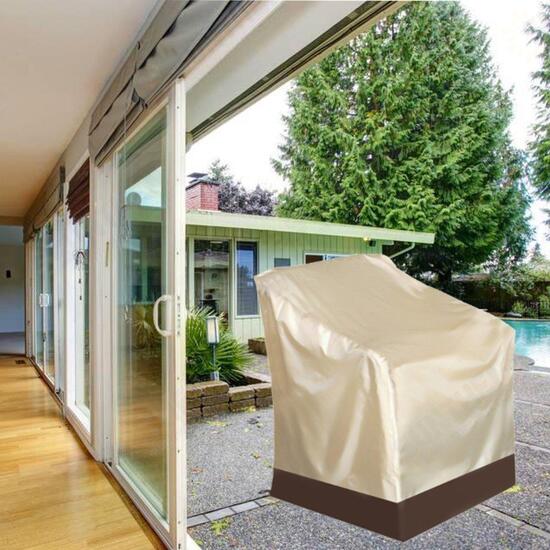 84x67x73CM Waterproof High Back Chair Cover Outdoor Patio Yard Furniture Protection